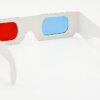 عینک سه بعدی طرح White color بسته چهارعددی